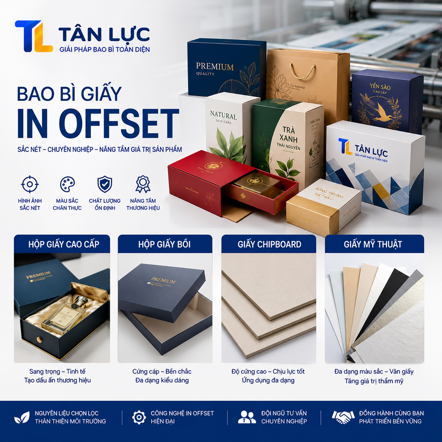 BAO BÌ HỘP GIẤY CAO CẤP